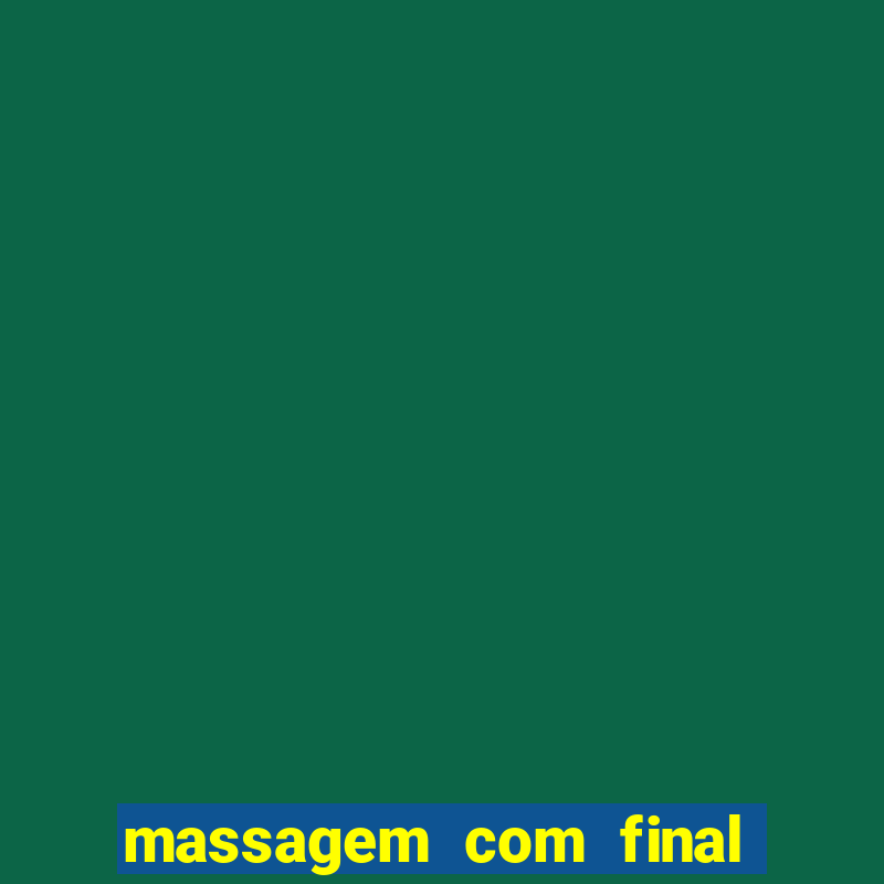 massagem com final feliz em santos