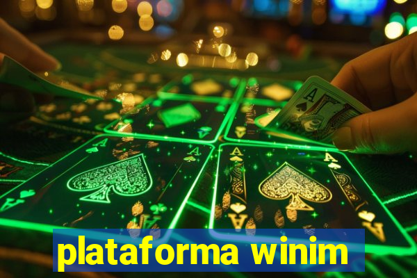 plataforma winim