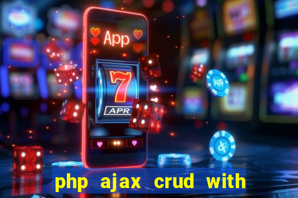 php ajax crud with datatables and bootstrap modals