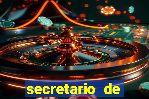 secretario de esporte salario