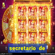 secretario de esporte salario