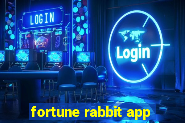 fortune rabbit app