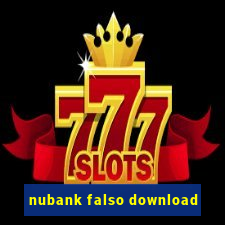 nubank falso download