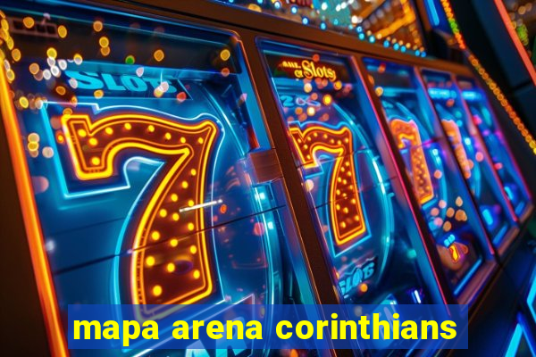 mapa arena corinthians