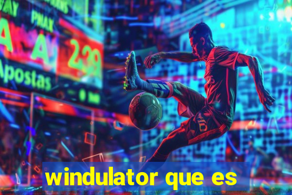 windulator que es