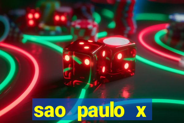 sao paulo x cruzeiro ao vivo hd