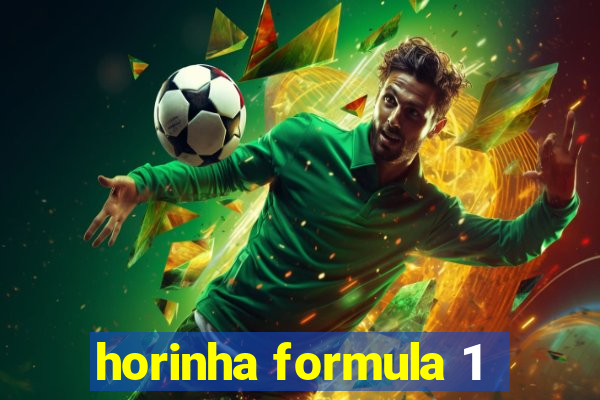 horinha formula 1