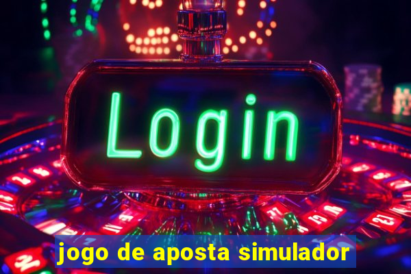 jogo de aposta simulador