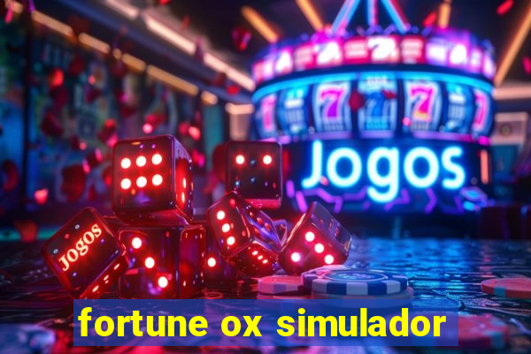 fortune ox simulador