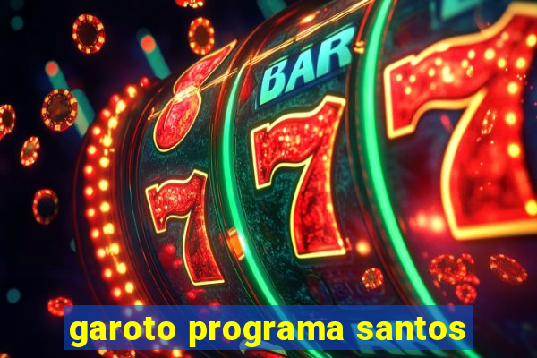 garoto programa santos