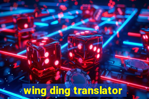 wing ding translator