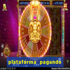 plataforma pagando fortune tiger