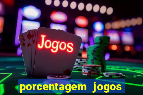 porcentagem jogos slots pg