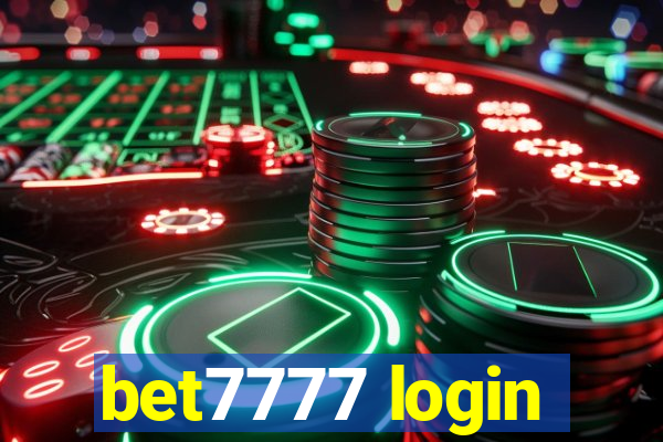 bet7777 login