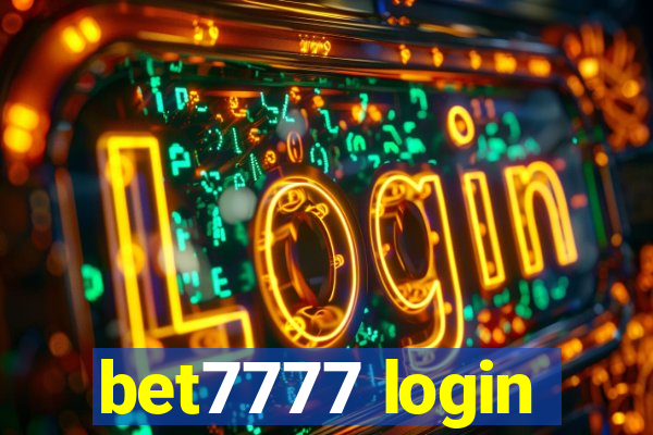 bet7777 login