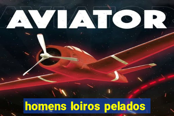 homens loiros pelados