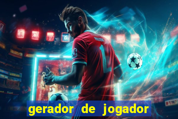 gerador de jogador de futebol