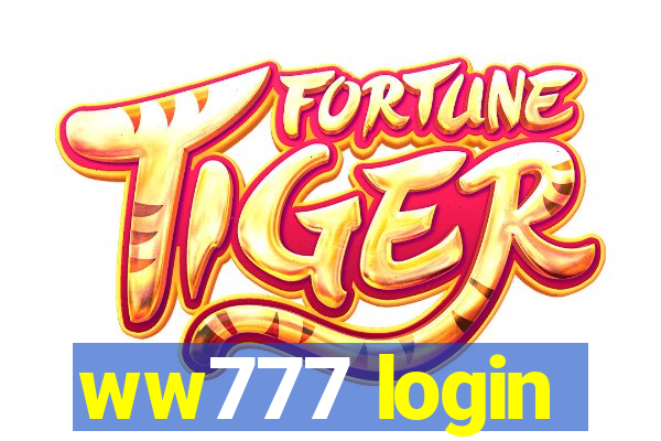 ww777 login