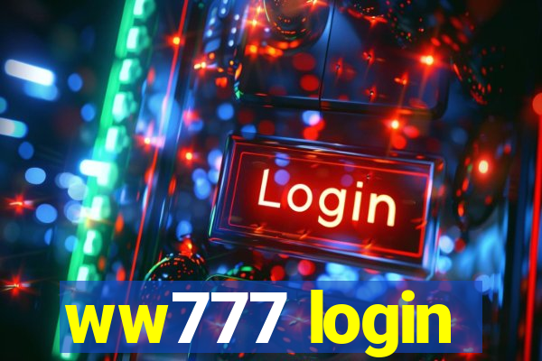 ww777 login