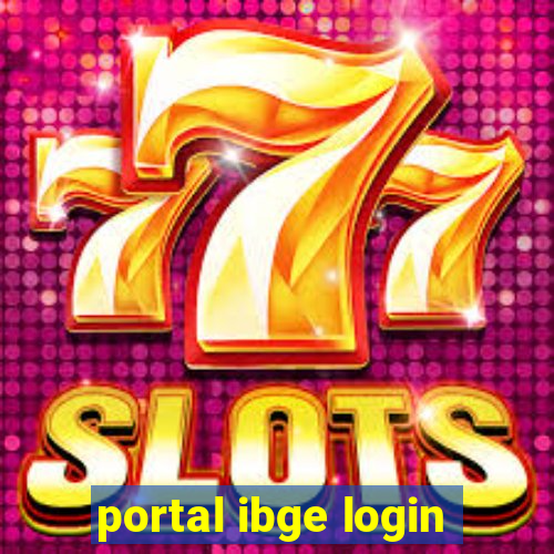 portal ibge login