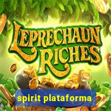 spirit plataforma