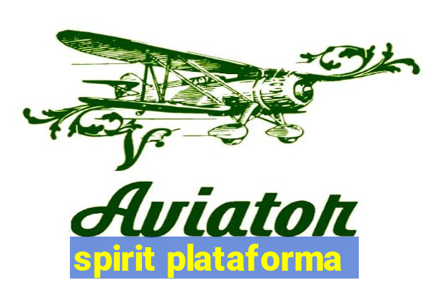 spirit plataforma