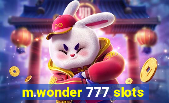 m.wonder 777 slots