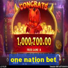 one nation bet