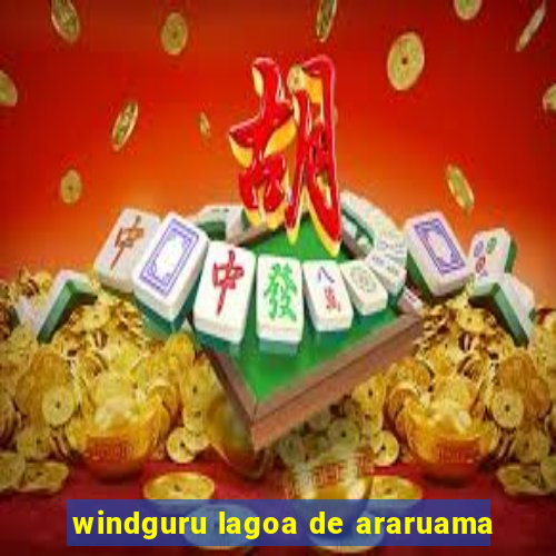 windguru lagoa de araruama