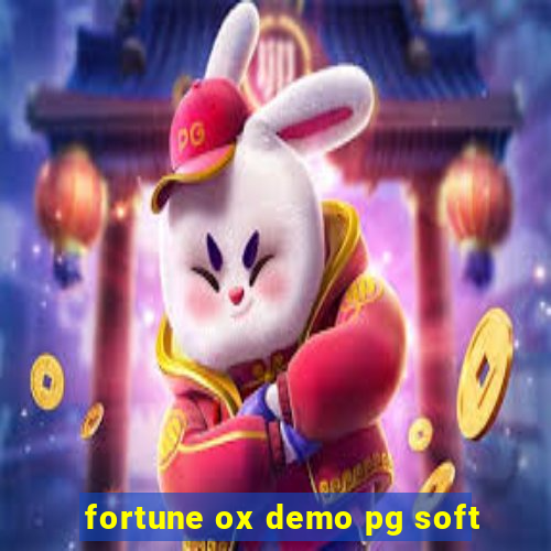 fortune ox demo pg soft