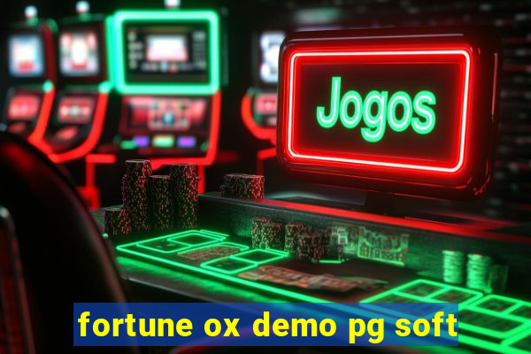 fortune ox demo pg soft