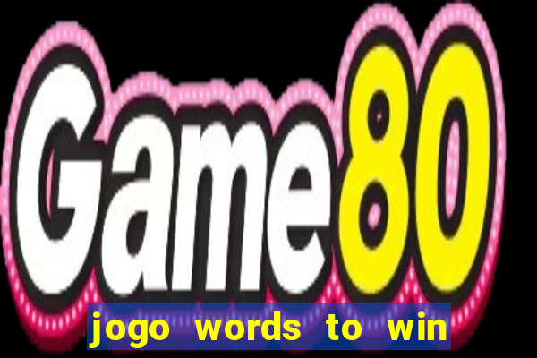 jogo words to win paga mesmo