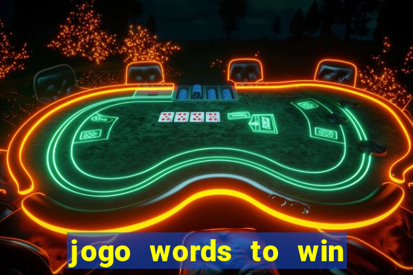 jogo words to win paga mesmo