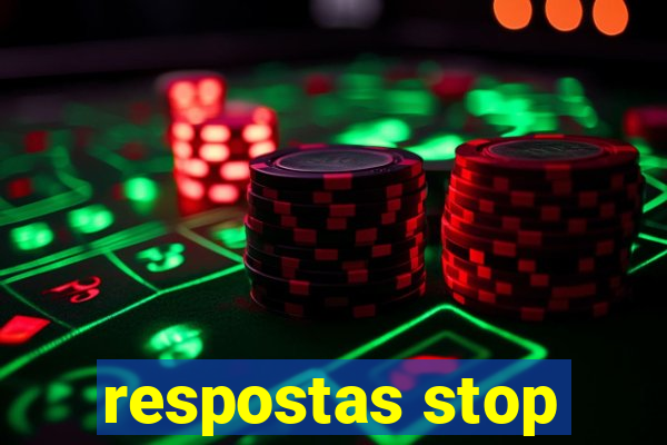 respostas stop