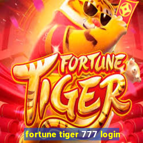 fortune tiger 777 login