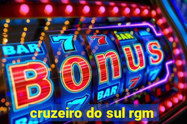 cruzeiro do sul rgm