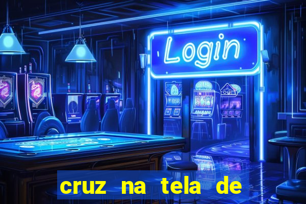 cruz na tela de cruz das