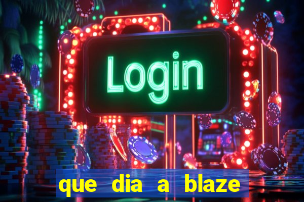 que dia a blaze paga o cashback