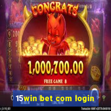 15win bet com login