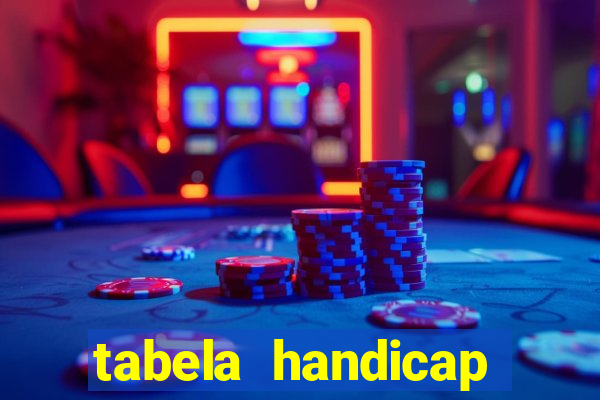 tabela handicap asiatico escanteios