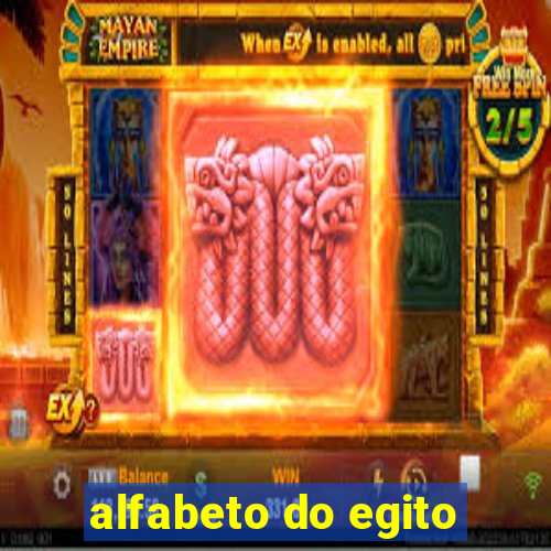 alfabeto do egito