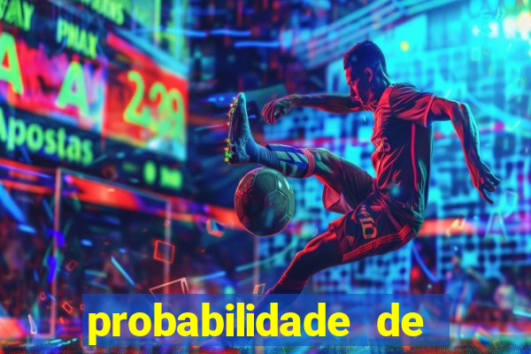 probabilidade de jogos de futebol de hoje