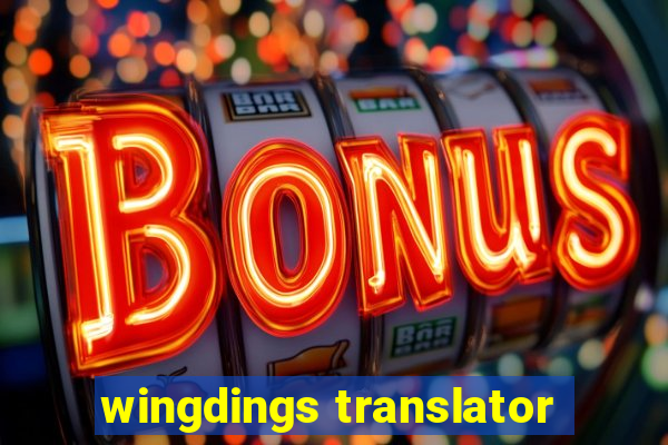 wingdings translator