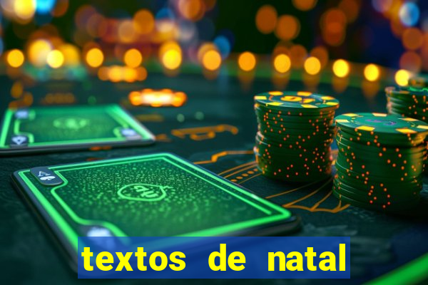 textos de natal para leitura