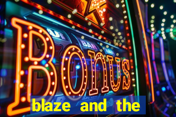 blaze and the monster machines logo font