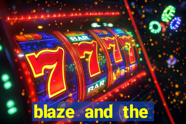 blaze and the monster machines logo font