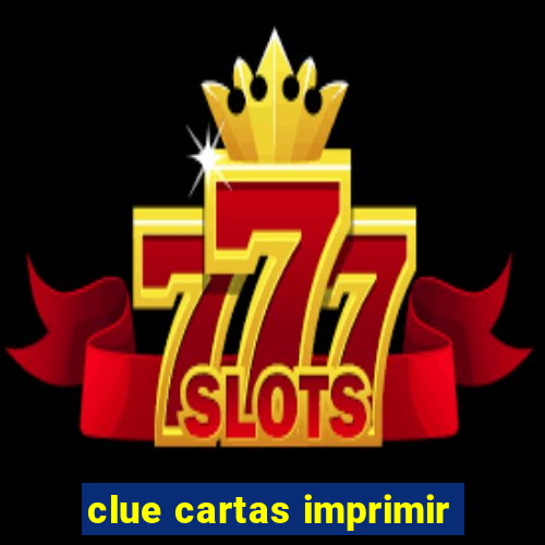 clue cartas imprimir