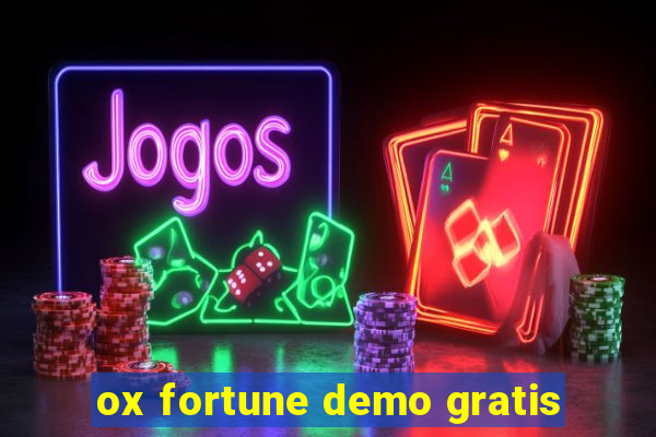 ox fortune demo gratis