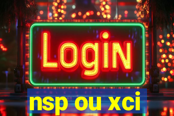 nsp ou xci