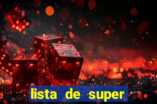 lista de super herois de a a z